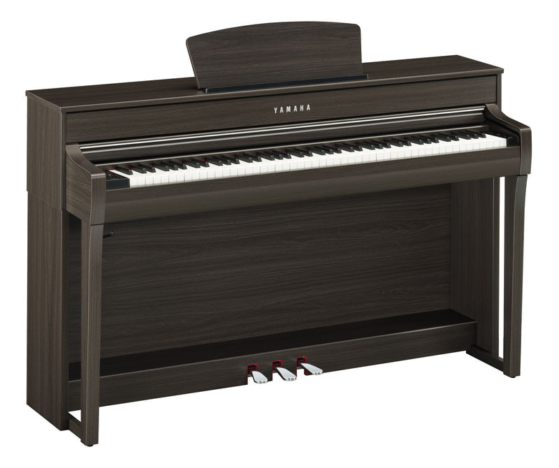 Yamaha Clavinova CLP-735 Digital Piano-Piano & Keyboard-Yamaha-Dark Walnut-Logans Pianos