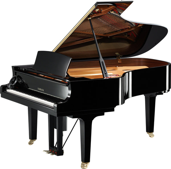 Yamaha DC6X Disklavier Enspire Pro Grand Piano-Piano & Keyboard-Yamaha-Polished Ebony-Logans Pianos