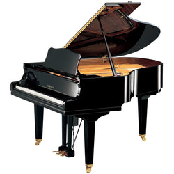 Yamaha DGC2 Disklavier Enspire Grand Piano-Piano & Keyboard-Yamaha-Polished Ebony-Logans Pianos