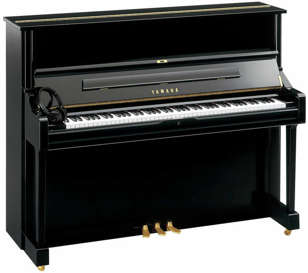 Yamaha DU1 Disklavier Upright Piano-Piano & Keyboard-Yamaha-Polished Ebony-Logans Pianos