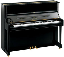 Yamaha DU1 Disklavier Upright Piano-Piano & Keyboard-Yamaha-Polished Ebony-Logans Pianos