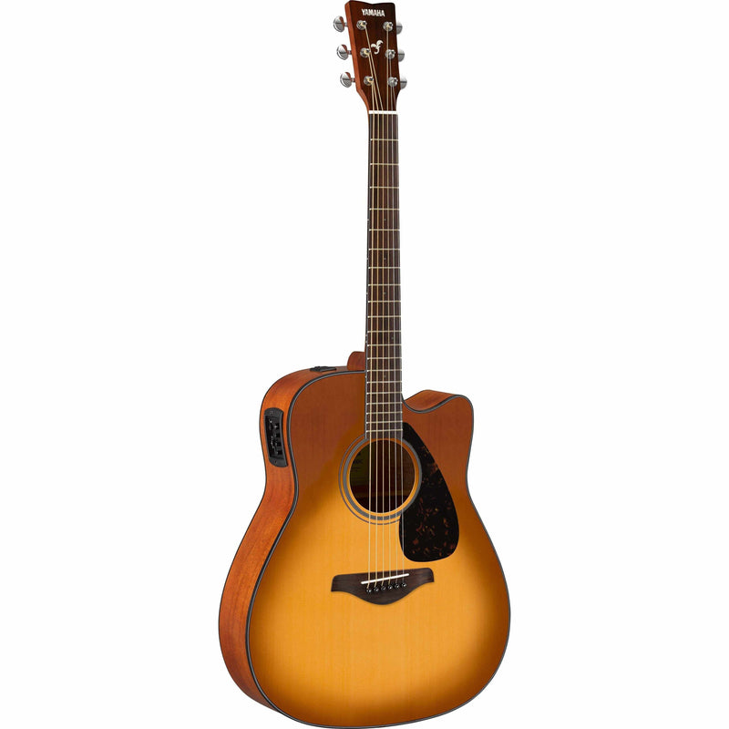 Yamaha FGX800C Acoustic Guitar-Guitar & Bass-Yamaha-Natural-Logans Pianos