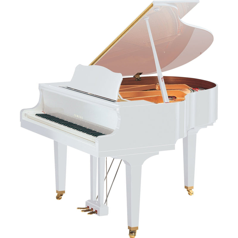 Yamaha GB1K Grand Piano-Piano & Keyboard-Yamaha-Polished White-Logans Pianos