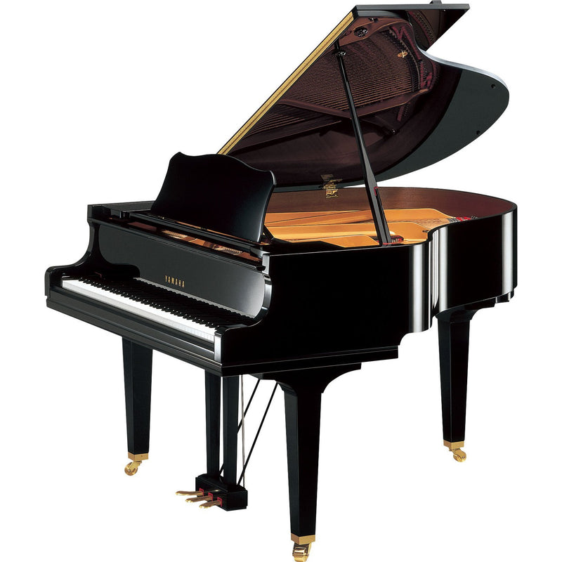 Yamaha GC1 Grand Piano- WITH $750 CASH BACK-Piano & Keyboard-Yamaha-Polished Ebony-Logans Pianos