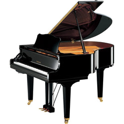 Yamaha GC1M SH3 Silent Piano-Piano & Keyboard-Yamaha-Polished Ebony-Logans Pianos