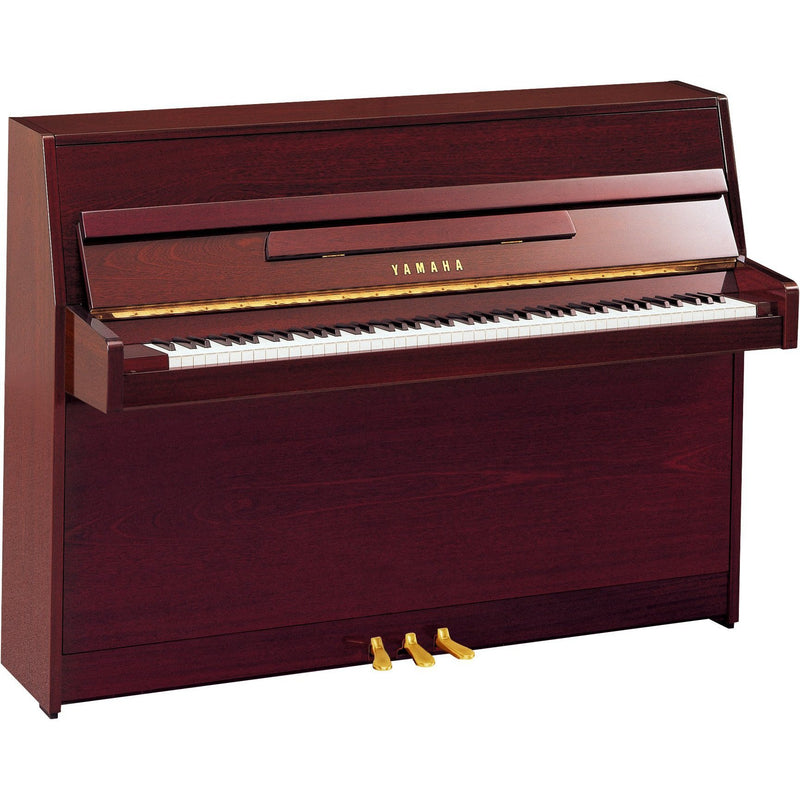 Yamaha JU109 Student Upright Piano-Piano & Keyboard-Yamaha-Polished Mahogany-Logans Pianos