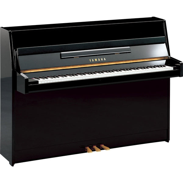 Yamaha JU109 Student Upright Piano with $500 CASH BACK-Piano & Keyboard-Yamaha-Polished Ebony-Logans Pianos