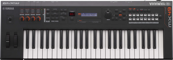 Yamaha MX49 Synthesizer-Piano & Keyboard-Yamaha-Black-Logans Pianos