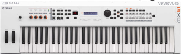 Yamaha MX61 Synthesizer-Piano & Keyboard-Yamaha-White-Logans Pianos