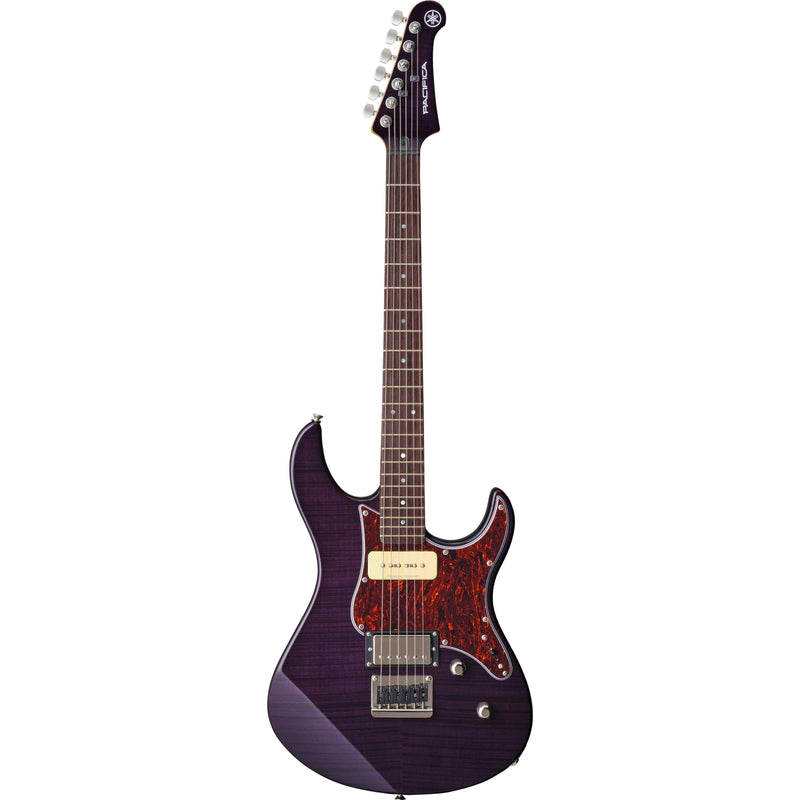 Yamaha Pacifica PAC611HFM Electric Guitar-Guitar & Bass-Yamaha-Translucent Purple-Logans Pianos