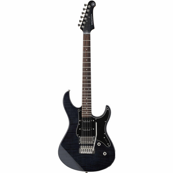Yamaha Pacifica PAC612VIIFM Electric Guitar-Guitar & Bass-Yamaha-Translucent Black-Logans Pianos