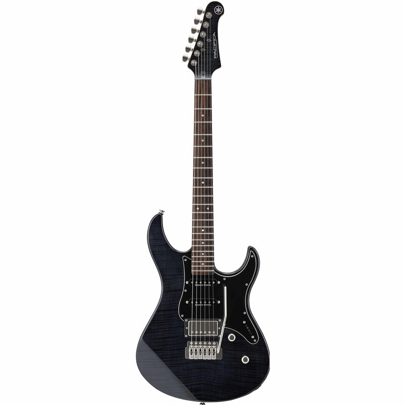 Yamaha Pacifica PAC612VIIFM Electric Guitar-Guitar & Bass-Yamaha-Translucent Black-Logans Pianos