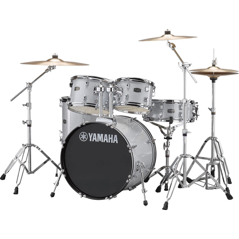 Yamaha Rydeen Fusion Drum Kit-Drums & Percussion-Yamaha-Burgundy Glitter-Logans Pianos
