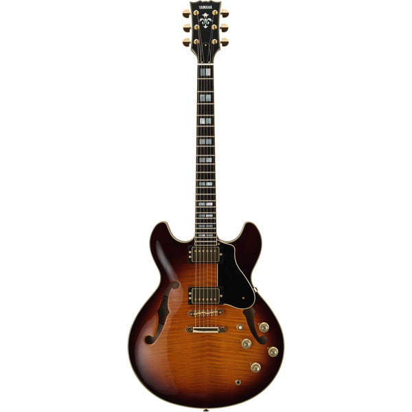 Yamaha SA2200 Semi-Hollow Electric Guitar-Guitar & Bass-Yamaha-Violin Sunburst-Logans Pianos