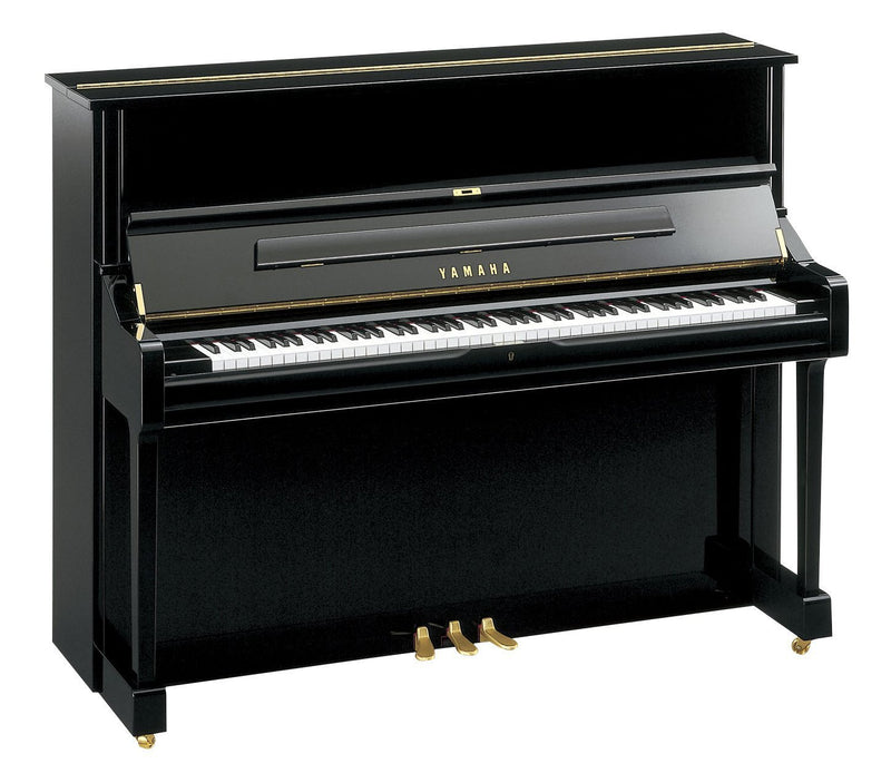 Yamaha U1 Upright Piano-WITH $500 CASH BACK-Piano & Keyboard-Yamaha-Polished Ebony-Logans Pianos