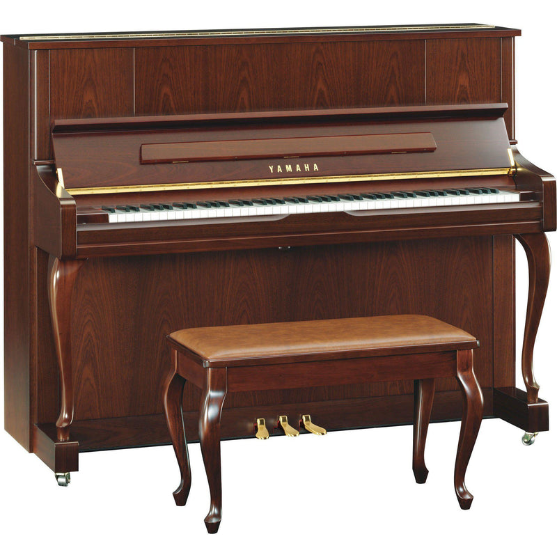 Yamaha U1J Upright Piano- WITH $500 CASH BACK-Piano & Keyboard-Yamaha-Polished Ebony-Logans Pianos