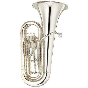 Yamaha YBB105 Tuba-Brass & Woodwind-Yamaha-Silver Plated-Logans Pianos