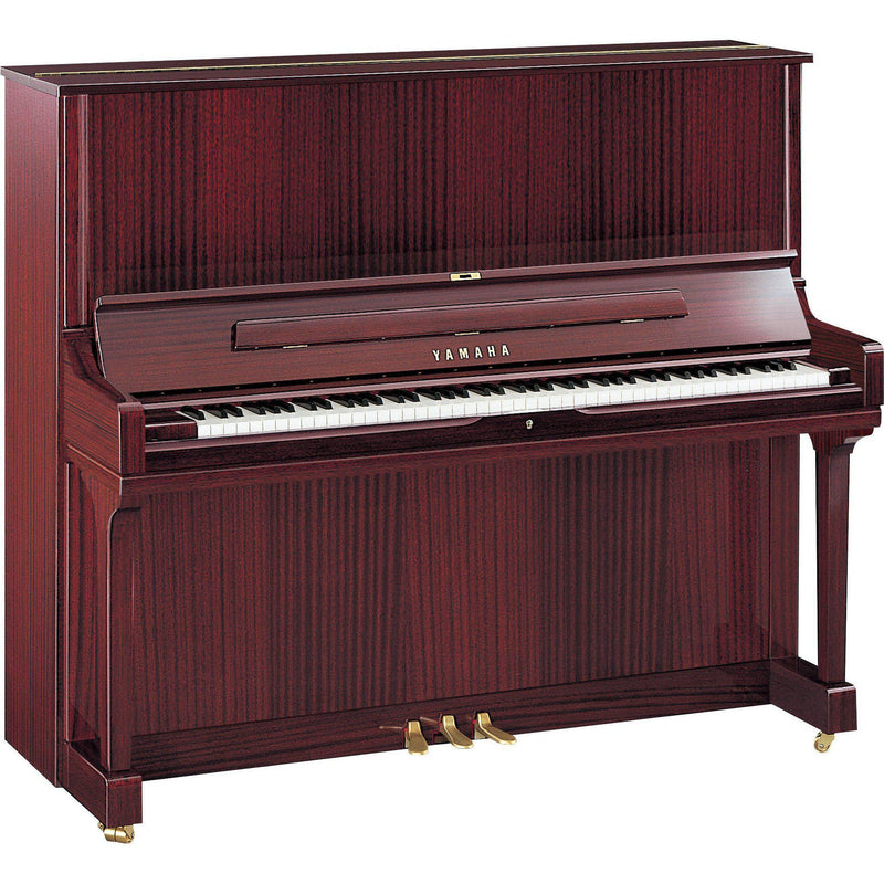 Yamaha YUS3 Upright Piano-Piano & Keyboard-Yamaha-Polished Mahogany-Logans Pianos