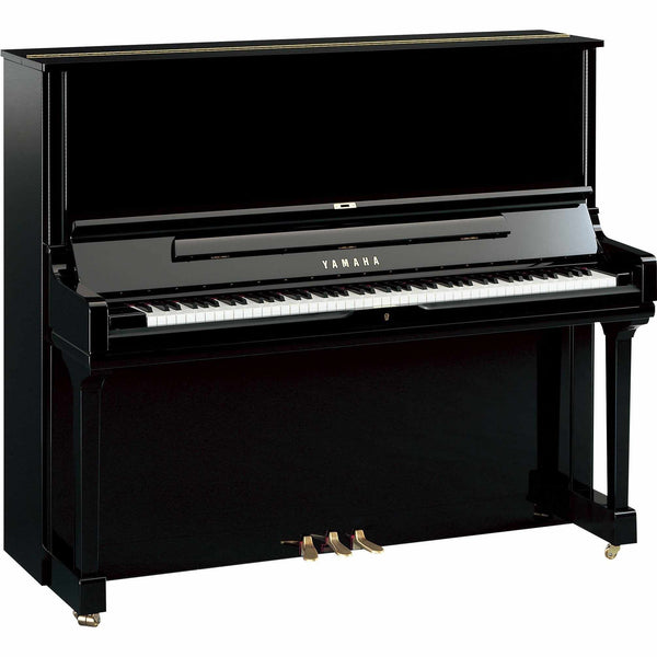 Yamaha YUS3 Upright Piano- WITH $750 CASH BACK-Piano & Keyboard-Yamaha-Polished Ebony-Logans Pianos