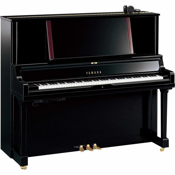 Yamaha YUS5 SH3 Silent Piano-WITH $1500 CASH BACK-Piano & Keyboard-Yamaha-Polished Ebony-Logans Pianos