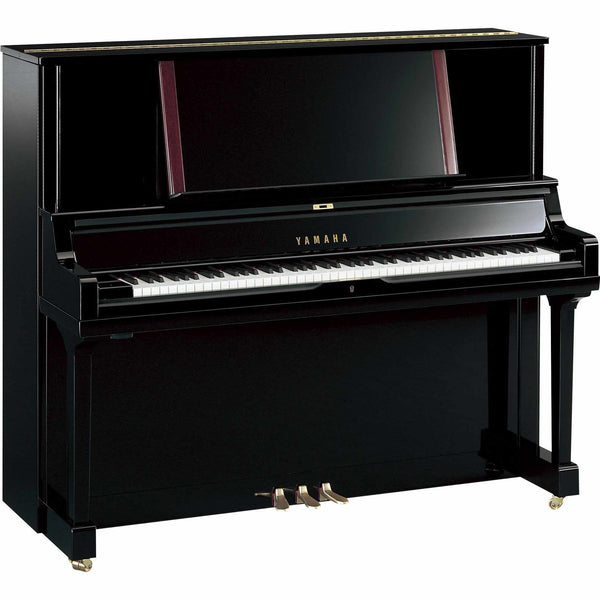 Yamaha YUS5 Upright Piano-Piano & Keyboard-Yamaha-Polished Ebony-Logans Pianos