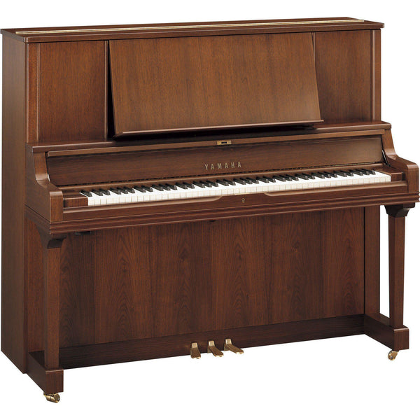 Yamaha YUS5 Upright Piano-Piano & Keyboard-Yamaha-Satin American Walnut-Logans Pianos