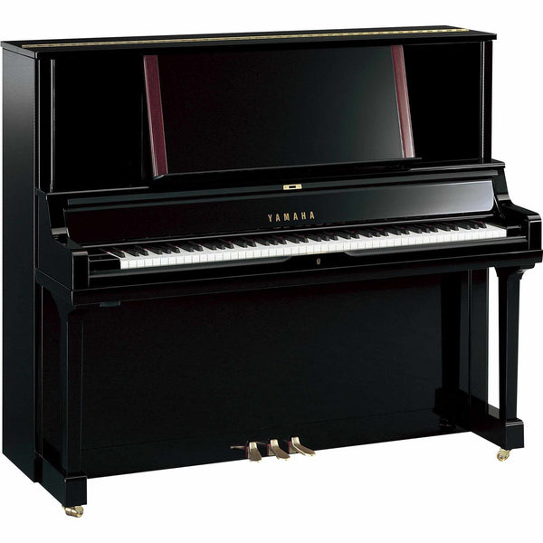 Yamaha YUS5 Upright Piano- WITH $750 CASH BACK-Piano & Keyboard-Yamaha-Polished Ebony-Logans Pianos