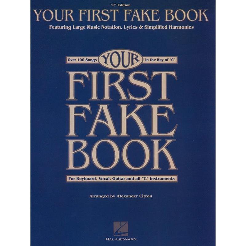 Your First Fake Book-Sheet Music-Hal Leonard-Logans Pianos