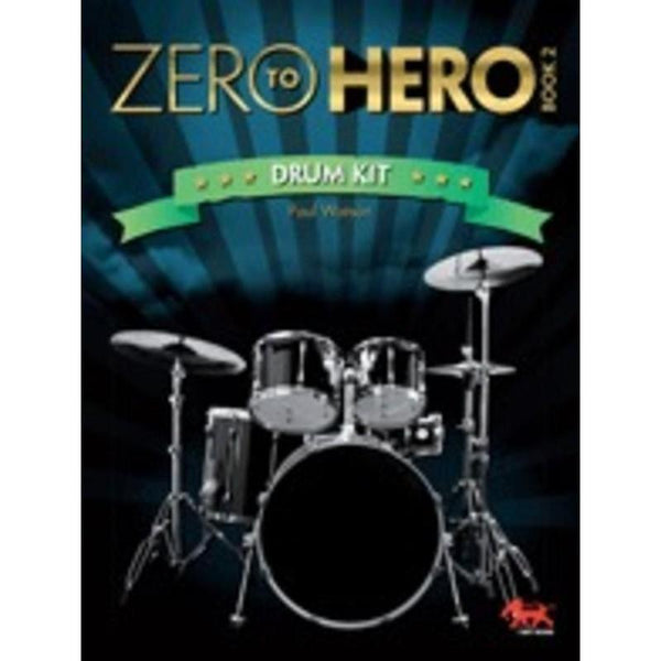 Zero To Hero Drum Kit Book 2-Sheet Music-Sasha Music Publishing-Logans Pianos